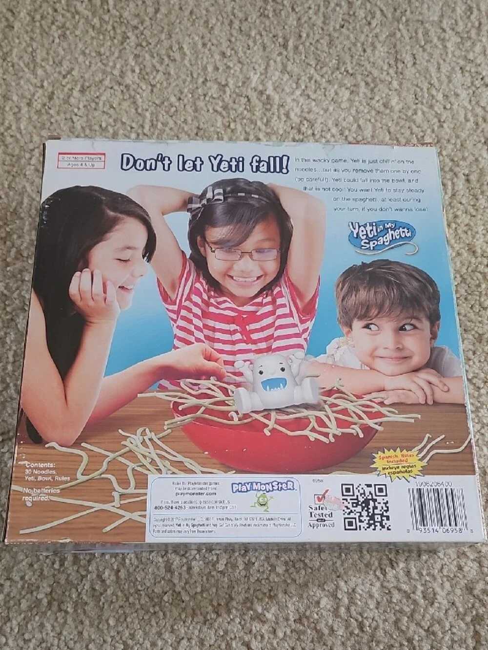 Yeti in My Spaghetti Game